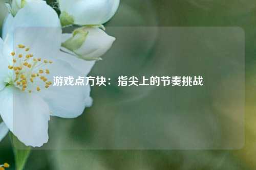 游戏点方块：指尖上的节奏挑战